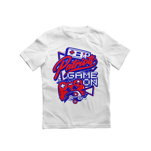 Game On White Spirit Shirt (6th Grade ONLY)